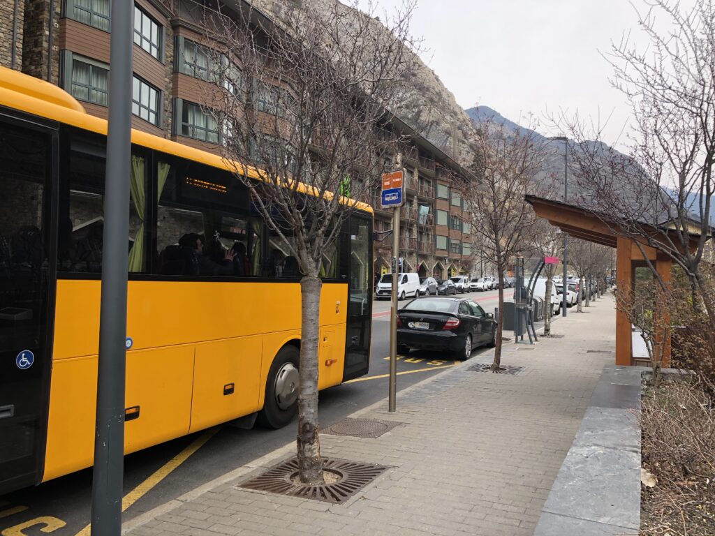 Andorra transporte coletivo