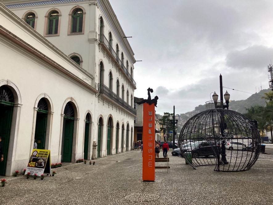 fachada Museu Pele em Santos