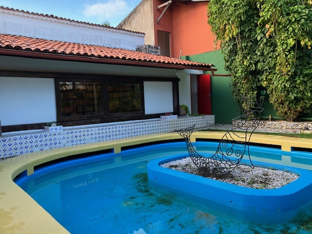 piscina da casa do Rio Vermelho