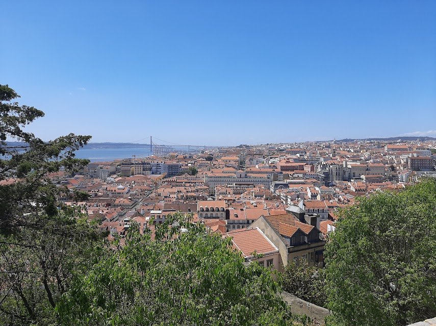 Vista do Castelo de São Jorge